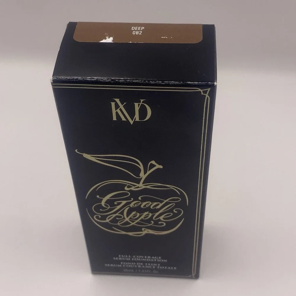KVD Kat‎ Von D Good Apple Full-Coverage Serum Foundation Deep 082 NIB